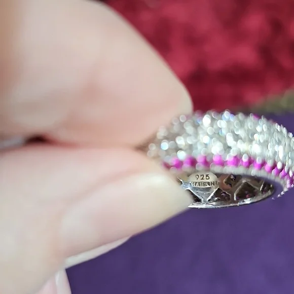 Victoria Wieck Eternity Ring Size 7 - Picture 4 of 6